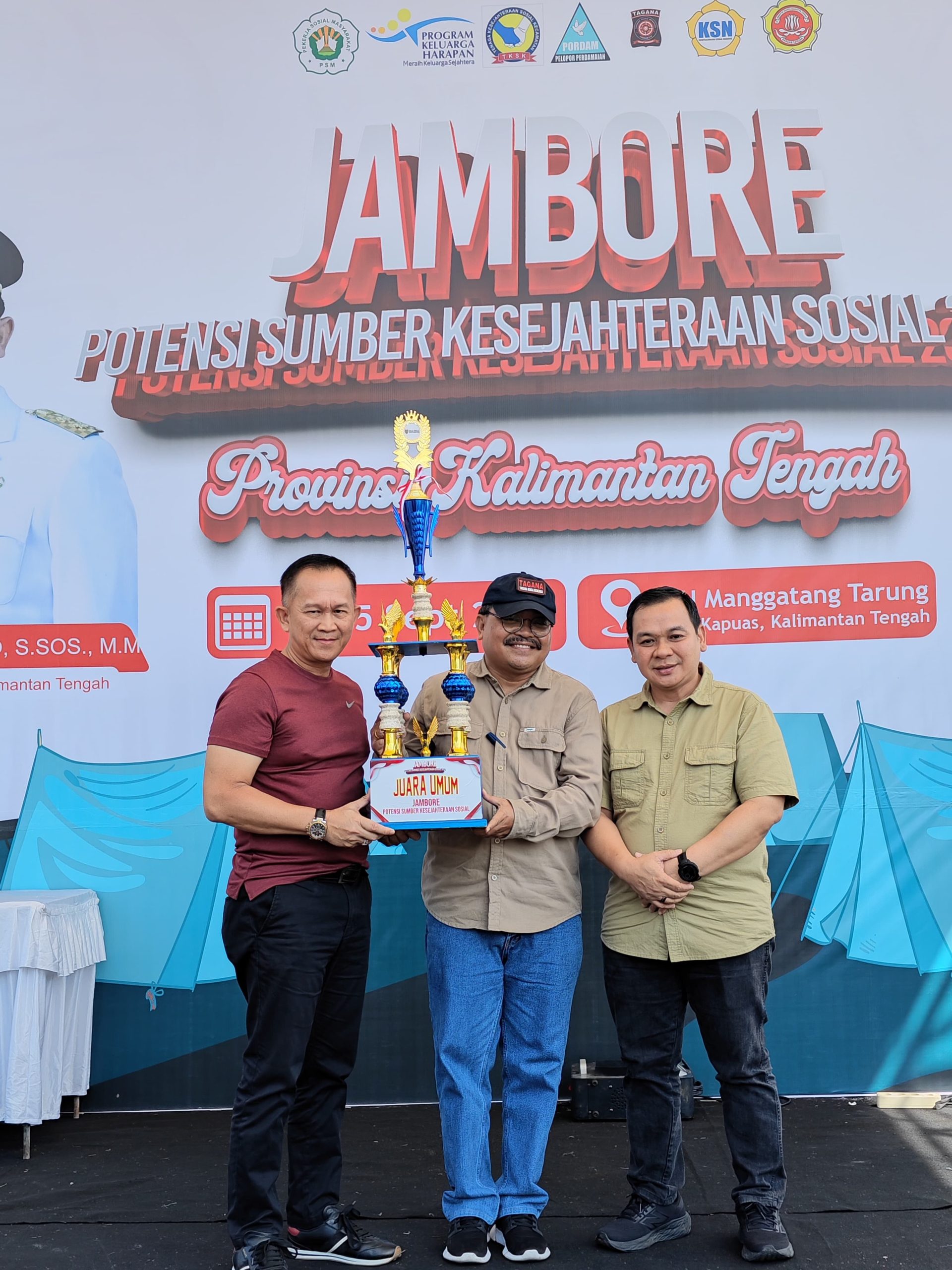 Kabupaten Kapuas Juara Umum Jambore PSKS Tingkat Provinsi Kalimantan Tengah Tahun 2024